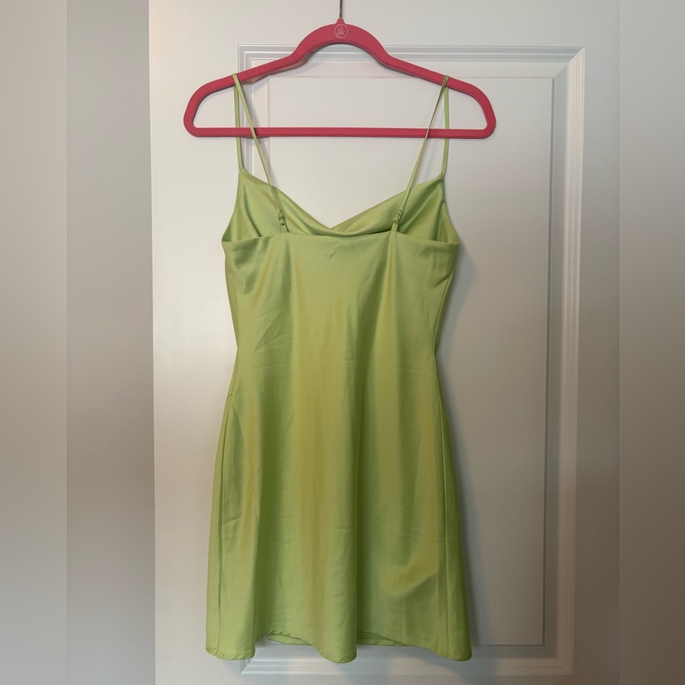 Dani Cowl Neck Satin Dress - Picture 3 of 4